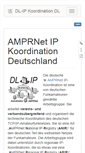 Mobile Screenshot of de.ampr.org